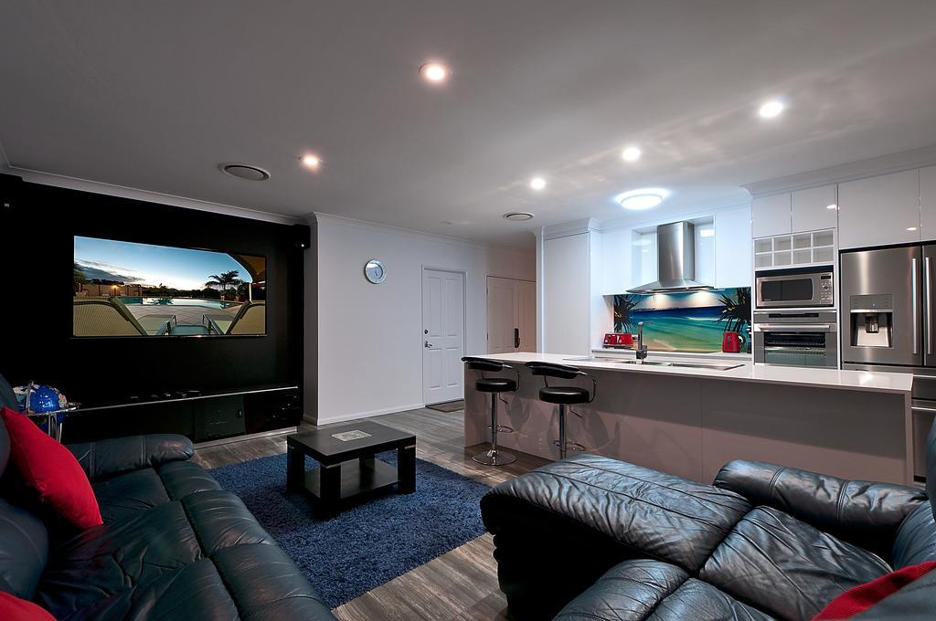 Luxury Waterfront Home Gold Coast Luaran gambar